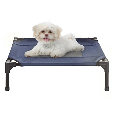 Pet Adobe Elevated Portable Pet Bed Cot-Style 24.5”x18.5”x7” for Dogs and Small Pets | Indoor / Outdoor 698759VVS